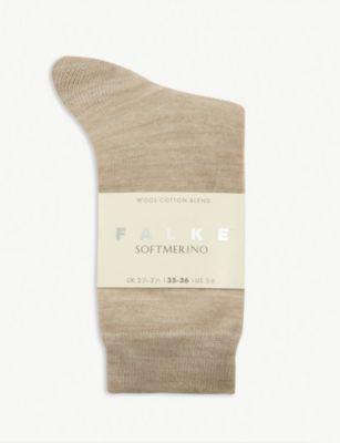 High-rise wool socks by FALKE