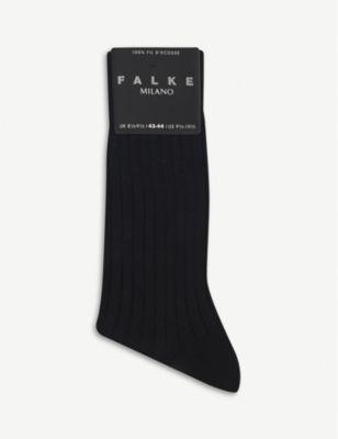 Milano cotton-blend socks by FALKE