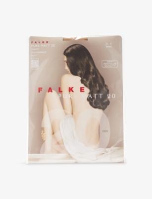 Pure Matt 20 Denier Stretch-Knit Tights by FALKE