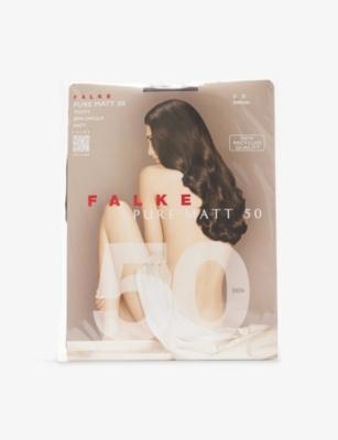 Pure Matt 50 Denier Stretch-Knit Tights by FALKE