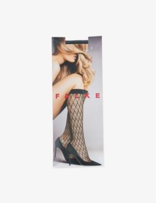 Pure Shore Knee-High Stretch-Woven Socks by FALKE