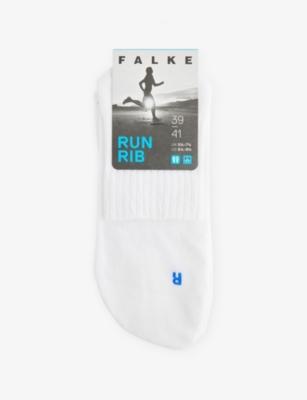 Run Rib Cotton-Blend Socks by FALKE