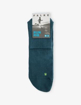 Run Rib Cotton-Blend Socks by FALKE