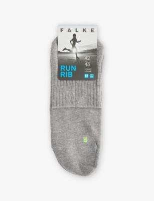 Run Rib Cotton-Blend Socks by FALKE