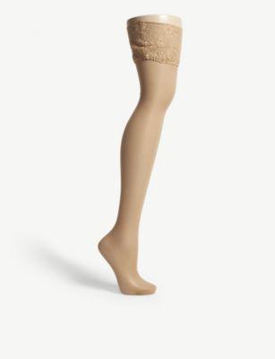 Seidenglatt 15 knitted stockings by FALKE