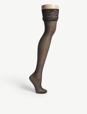 Seidenglatt 15 knitted stockings by FALKE