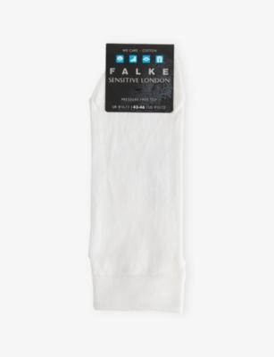 Sensitive London Stretch-Cotton Blend Socks by FALKE
