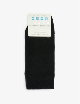 Sensitive London ankle-rise stretch-cotton socks by FALKE
