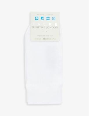 Sensitive London ankle-rise stretch-cotton socks by FALKE