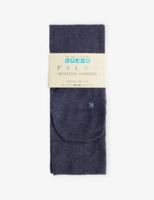 Sensitive London stretch-cotton-blend socks by FALKE