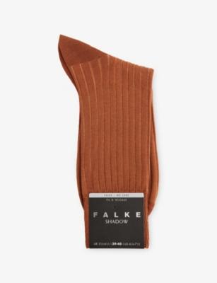 Shadow Striped Cotton Socks by FALKE