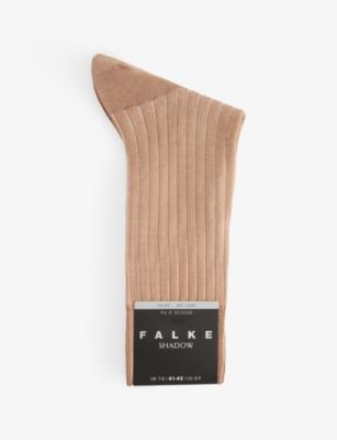 Shadow Striped Cotton Socks by FALKE