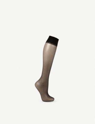 Shelina 12 denier knee-high pop socks by FALKE