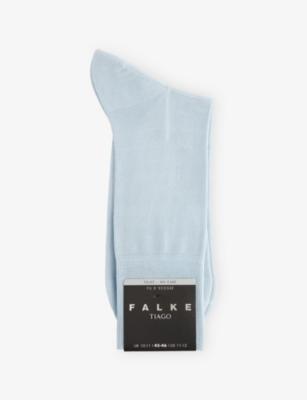 Tiago Stretch Cotton-Blend Socks by FALKE