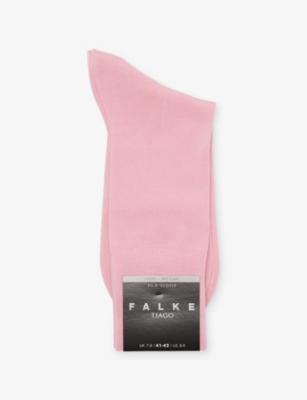 Tiago Stretch Cotton-Blend Socks by FALKE