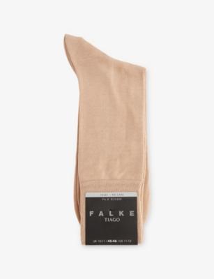 Tiago Stretch Cotton-Blend Socks by FALKE