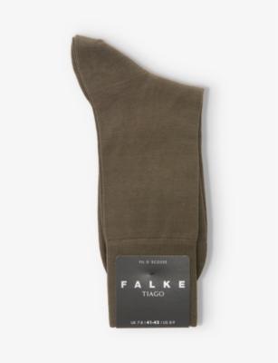 Tiago stretch-cotton blend socks by FALKE