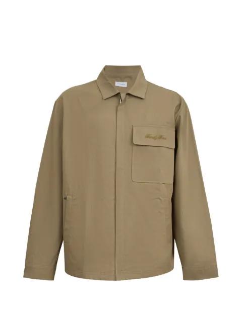 chest-pocket shirt jacket by FAMILY FIRST