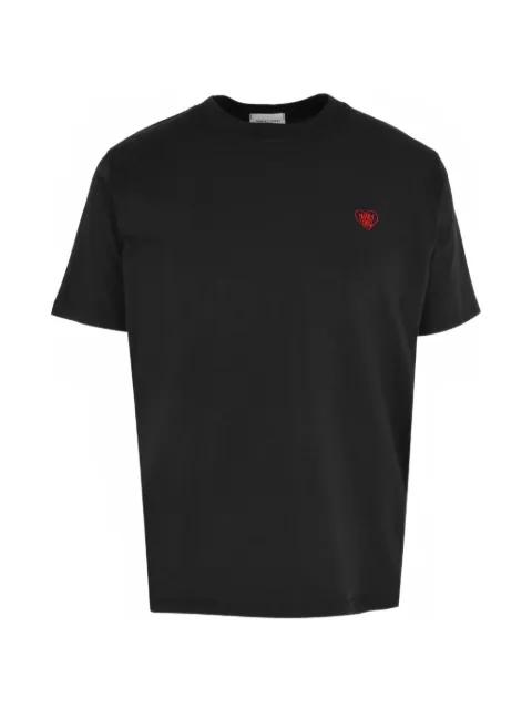 crew-neck embroidery T-shirt by FAMILY FIRST
