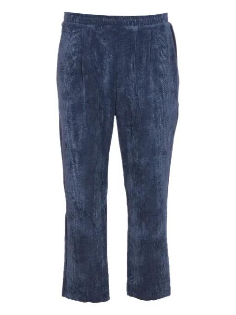 elastic-waist corduroy trousers by FAMILY FIRST