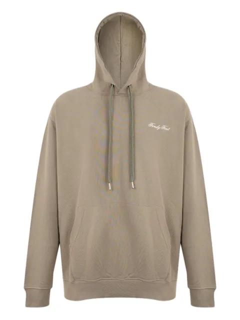 embroidered hoodie by FAMILY FIRST