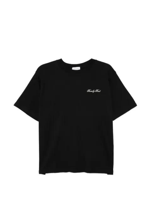 embroidered-logo T-shirt by FAMILY FIRST