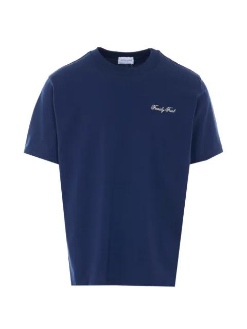 embroidered logo crewneck T-shirt by FAMILY FIRST