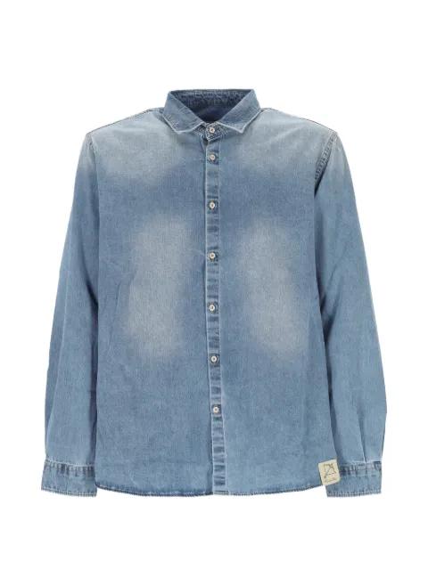 faded-effect denim shirt by FAMILY FIRST