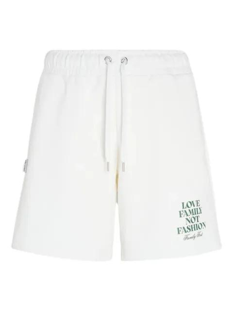 logo drawstring shorts by FAMILY FIRST