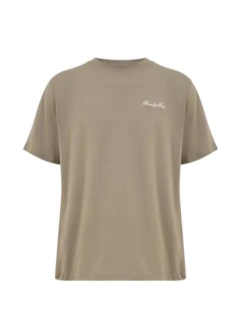 logo-embroidered T-shirt by FAMILY FIRST