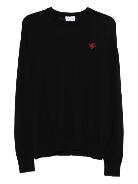 logo-embroidered sweater by FAMILY FIRST