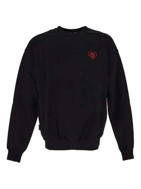 logo-embroidered sweatshirt by FAMILY FIRST