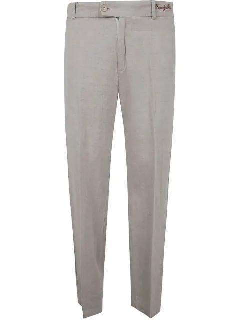 logo-embroidered trousers by FAMILY FIRST