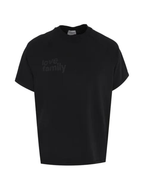 slogan-print short-sleeved T-shirt by FAMILY FIRST