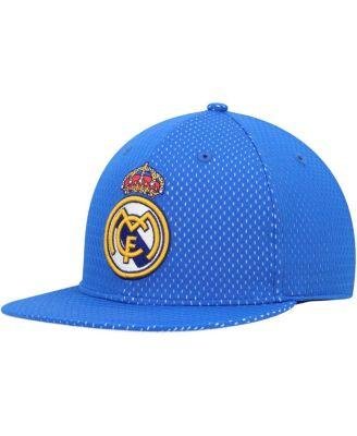 Men's Blue Real Madrid Practice Snapback Hat by FAN INK