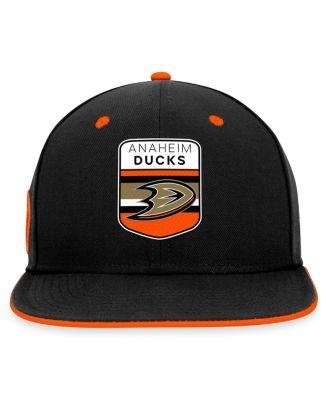 Men's Branded Black Anaheim Ducks 2023 NHL Draft Snapback Hat by FANATICS