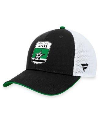 Men's Branded Black Dallas Stars 2023 NHL Draft On Stage Trucker Adjustable Hat by FANATICS