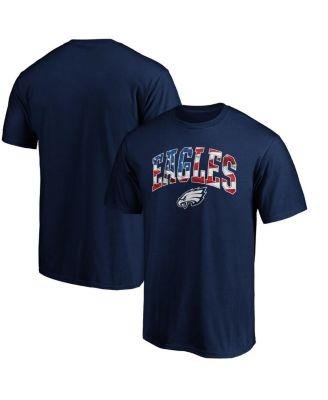 Men's Branded Navy Philadelphia Eagles Banner Wave T-shirt by FANATICS