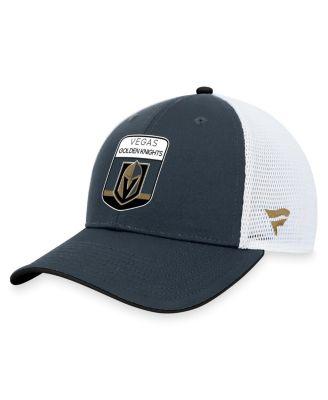 Men's Charcoal Vegas Golden Knights 2023 NHL Draft On Stage Trucker Adjustable Hat by FANATICS Men's Charcoal Vegas Golden Knights 2023 NHL Draft On Stage Trucker Adjustable Hat by FANATICS