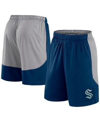 Men's Deep-Sea Seattle Kraken Go Hard Shorts by FANATICS