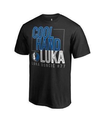 Men's Luka Doncic Black Dallas Mavericks Cool Hand T-shirt by FANATICS