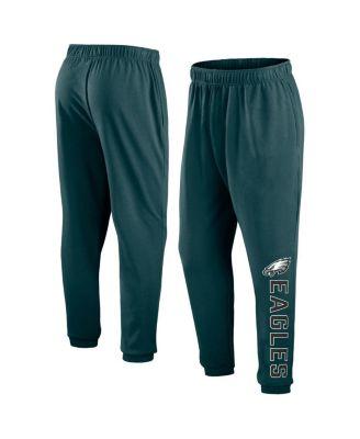 Men's Midnight Green Philadelphia Eagles Chop Block Fleece Sweatpants by FANATICS