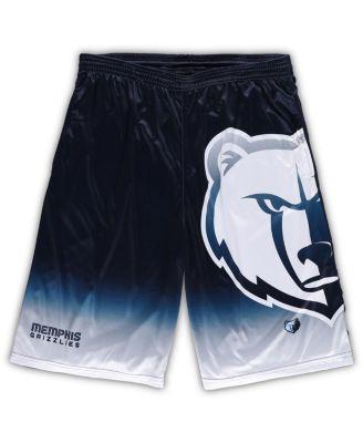 Men's Navy Memphis Grizzlies Big and Tall Graphic Shorts by FANATICS