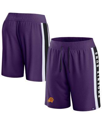 Men's Purple Phoenix Suns Referee Iconic Mesh Shorts by FANATICS