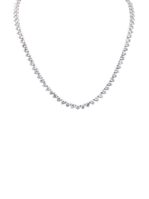 tennis necklace by FANTASIA BY DESERIO