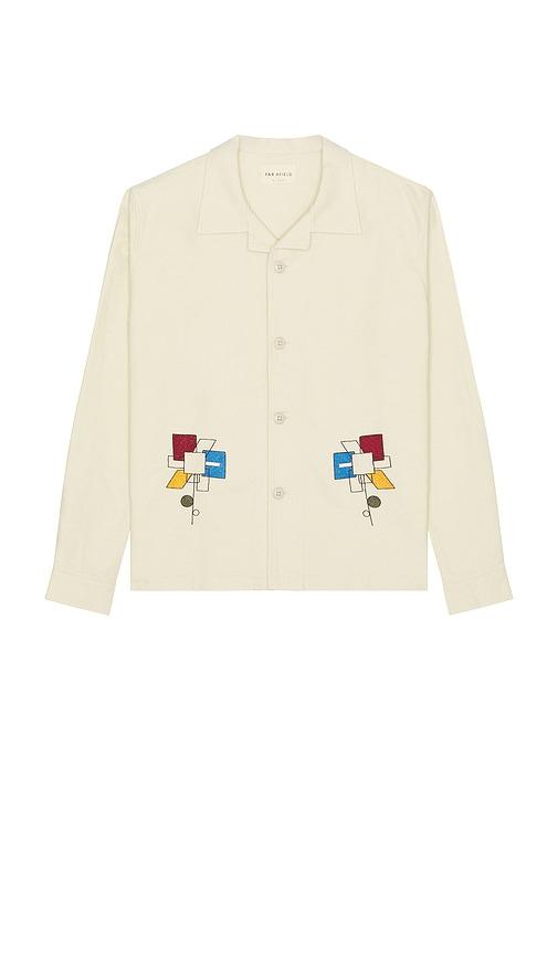Far Afield Veloso Shirt in Cream by FAR AFIELD