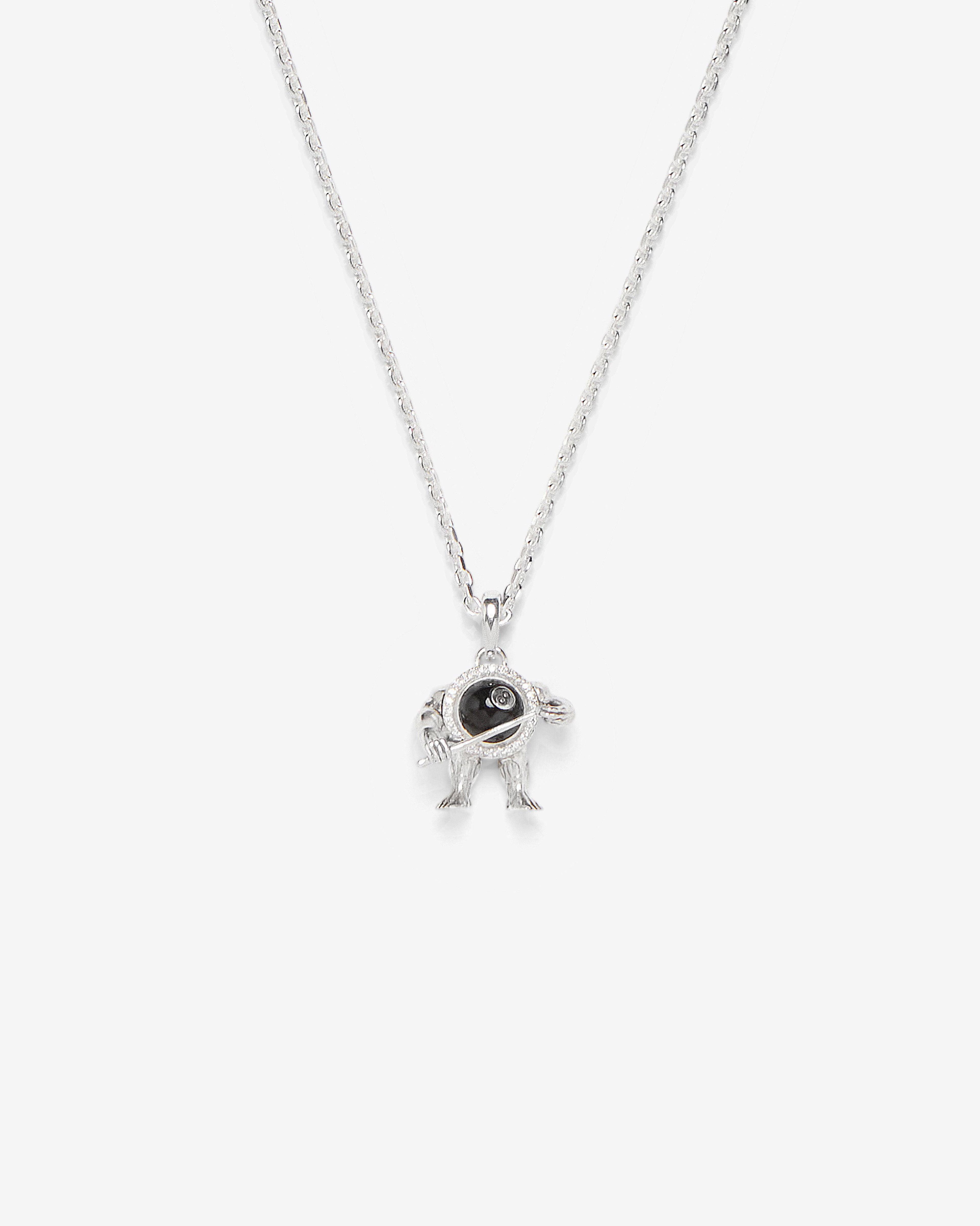 Farbey & Myszczynski - 8Ball Pendant - (Silver) by FARBEY&MYSZCZYNSKI