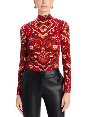 Ainika Pineapple Ikat Blouse by FARM RIO
