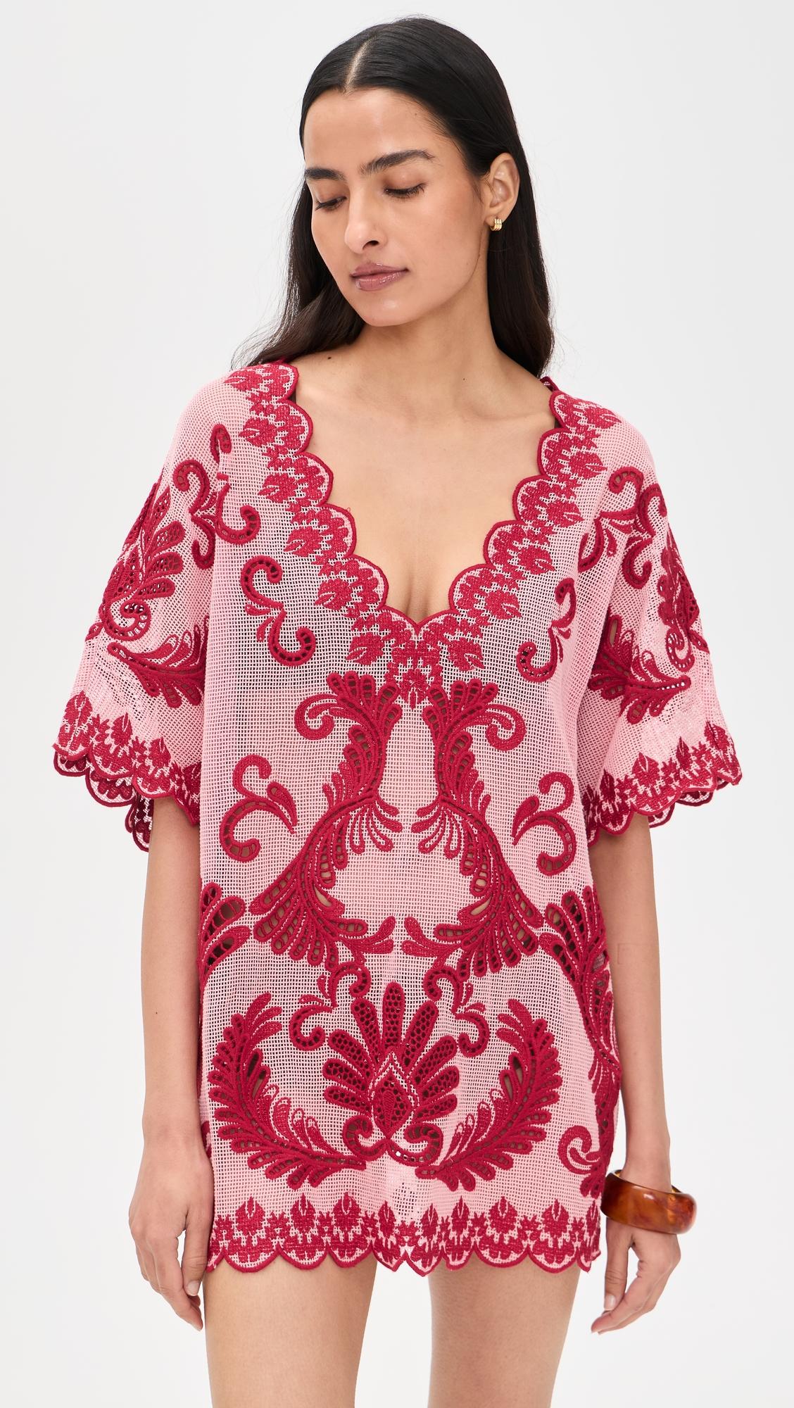 Arabesc Light Pink Dress by FARM RIO
