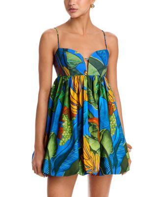Banana Grapes Mini Dress by FARM RIO
